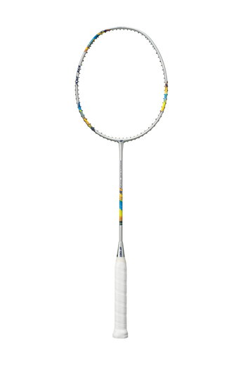 Yonex Badmintonschläger Nanoflare 700 Play (leicht grifflastig, flexibel) 2025 silber - besaitet -